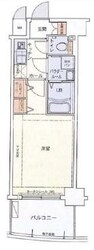 阿波座駅 徒歩5分 7階の物件間取画像